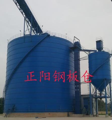 大城大型矿粉钢板库