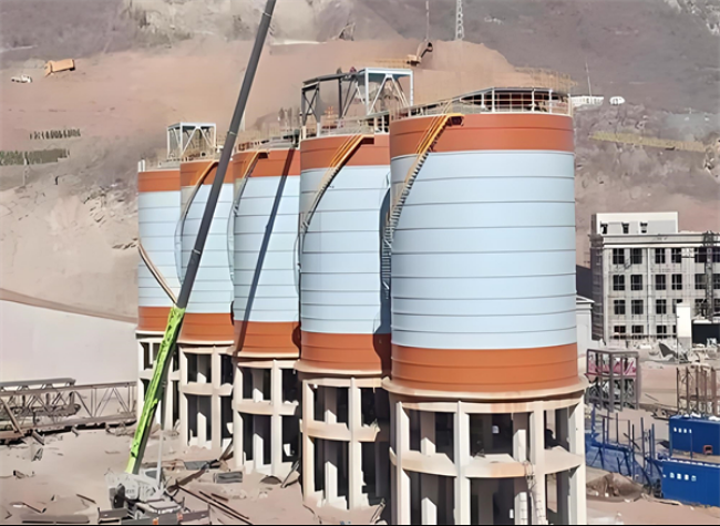 大城高架钢板仓